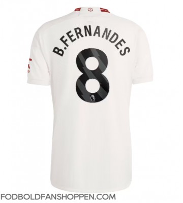 Manchester United Bruno Fernandes #8 Tredjetrøje 2023-24 Kortærmet